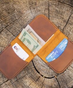 Tilla Leather Craft - Tatsuya – Tilla Leather Craft [Hakiki Crazy Horse Deri, El Yapımı, Erkek] Cüzdan | Hakiki Deri El Yapımı Aksesuar, Cüzdan, Erkek, Genel, Kredi Kart Cüzdanları