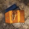 Renji – Tilla Leather Craft [Hakiki Crazy Horse Deri, El Yapımı] Cüzdan Anahtarlık