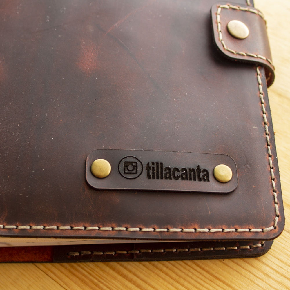 Tilla Leather Craft - Mugen – Tilla Leather Craft (Unisex, Crazy Deri El Yapımı Ajanda) | Hakiki Deri El Yapımı Ajanda, Aksesuar, Erkek, Genel, Kadın