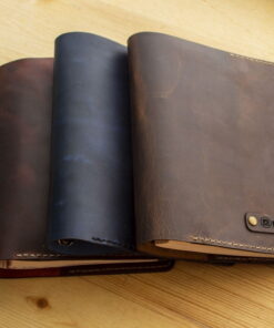 Mugen - Tilla Leather Craft (Unisex, Crazy Deri El Yapımı Ajanda)