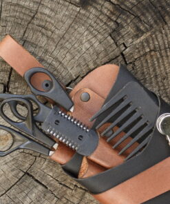 Tilla Leather Craft - Ryo – Tilla Leather Craft [Hakiki Deri, El Yapımı] Kuaför Makas Bel Çantası | Hakiki Deri El Yapımı Aksesuar, Erkek, Genel