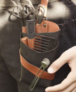 Tilla Leather Craft - Ryo – Tilla Leather Craft [Hakiki Deri, El Yapımı] Kuaför Makas Bel Çantası | Hakiki Deri El Yapımı Aksesuar, Erkek, Genel
