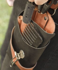Tilla Leather Craft - Ryo – Tilla Leather Craft [Hakiki Deri, El Yapımı] Kuaför Makas Bel Çantası | Hakiki Deri El Yapımı Aksesuar, Erkek, Genel