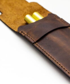 Tilla Leather Craft - Tatsu – Tilla Leather Craft [Hakiki Crazy Horse Deri, El Yapımı] Kalemlik | Hakiki Deri El Yapımı Aksesuar, Genel, Kalemlik