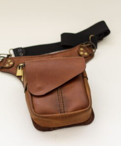 Tilla Leather Craft - Taka – Tilla Leather Craft (Unisex, Hakiki Crazy Horse Deri, Motorsiklet Bacak Çantası) | Hakiki Deri El Yapımı Çanta, Erkek, Genel