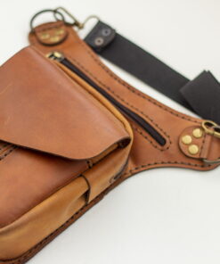 Tilla Leather Craft - Taka – Tilla Leather Craft (Unisex, Hakiki Crazy Horse Deri, Motorsiklet Bacak Çantası) | Hakiki Deri El Yapımı Çanta, Erkek, Genel