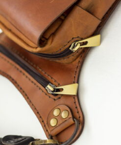 Tilla Leather Craft - Taka – Tilla Leather Craft (Unisex, Hakiki Crazy Horse Deri, Motorsiklet Bacak Çantası) | Hakiki Deri El Yapımı Çanta, Erkek, Genel