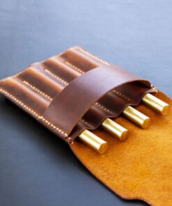 Tilla Leather Craft - Sora – Tilla Leather Craft (Unisex, Hakiki Crazy Horse Deri, 4 Bölmeli, El Yapımı] Kalemlik | Hakiki Deri El Yapımı Aksesuar, Erkek, Genel, Kadın, Kalemlik