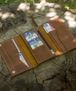 Tilla Leather Craft - Renji – Tilla Leather Craft [Hakiki Crazy Horse Deri, Unisex, El Yapımı] Cüzdan | Hakiki Deri El Yapımı Cüzdan, Erkek, Genel, Kadın, Kredi Kart Cüzdanları