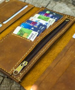 Tilla Leather Craft - Renji – Tilla Leather Craft [Hakiki Crazy Horse Deri, Unisex, El Yapımı] Cüzdan | Hakiki Deri El Yapımı Cüzdan, Erkek, Genel, Kadın, Kredi Kart Cüzdanları