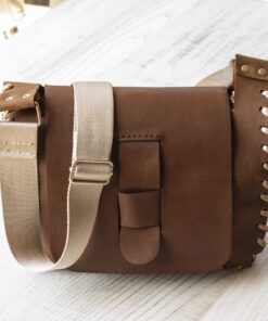 Tilla Leather Craft - Deri Kapaklı Örgü Bayan Çanta – El Örgüsü | Hakiki Deri El Yapımı Çanta, El Örgüsü, Genel, Kadın