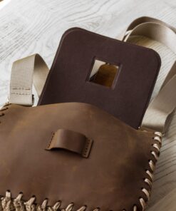 Tilla Leather Craft - Deri Kapaklı Örgü Bayan Çanta – El Örgüsü | Hakiki Deri El Yapımı Çanta, El Örgüsü, Genel, Kadın