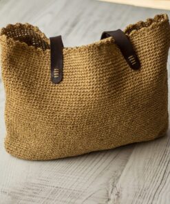 Tilla Leather Craft - Craft Heybe Kağıt İp Omuz Çantası (Astarlı) – El Örgüsü | Hakiki Deri El Yapımı El Örgüsü, Genel, Kadın