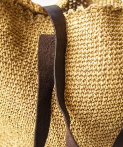 Tilla Leather Craft - Craft Heybe Kağıt İp Omuz Çantası (Astarlı) – El Örgüsü | Hakiki Deri El Yapımı El Örgüsü, Genel, Kadın