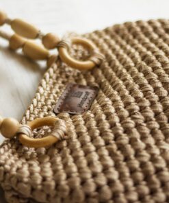 Tilla Leather Craft - Polyester Ribbon El Çantası | Hakiki Deri El Yapımı Çanta, El Örgüsü, Genel, Kadın