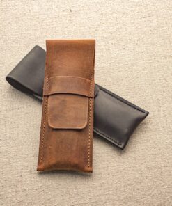 Tilla Leather Craft - Akio – Tilla Leather Craft [Hakiki Crazy Horse Deri Kalemlik, El Yapımı, Özelleştirilebilir] Kalemlik | Hakiki Deri El Yapımı Erkek, Genel, Kadın, Kalemlik