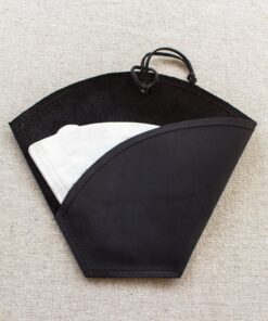 Tilla Leather Craft - Kōhī – Tilla Leather Craft [Hakiki Crazy Horse Deri, El Yapımı] Kahve Filtre Kesesi – Filtre Tutucu | Hakiki Deri El Yapımı Dekorasyon, Genel